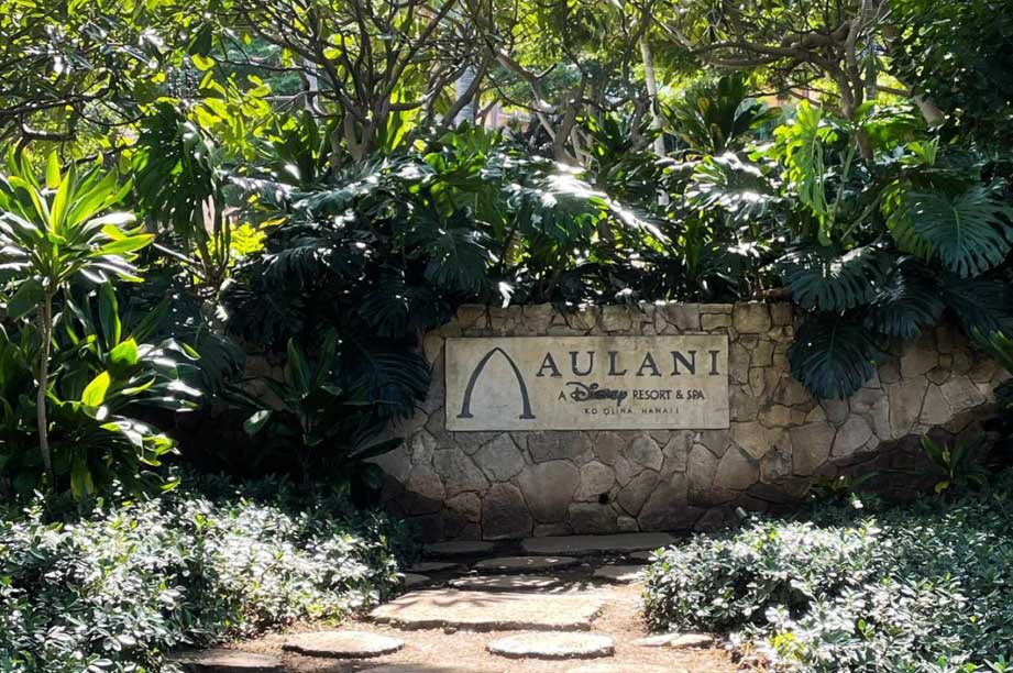 Aulani Resort Sign