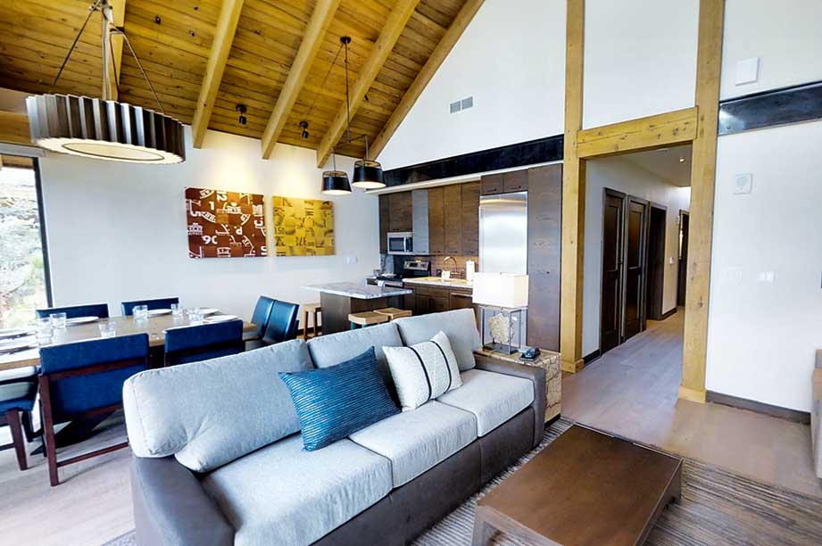 Copper Creek Cabin Living Room 2