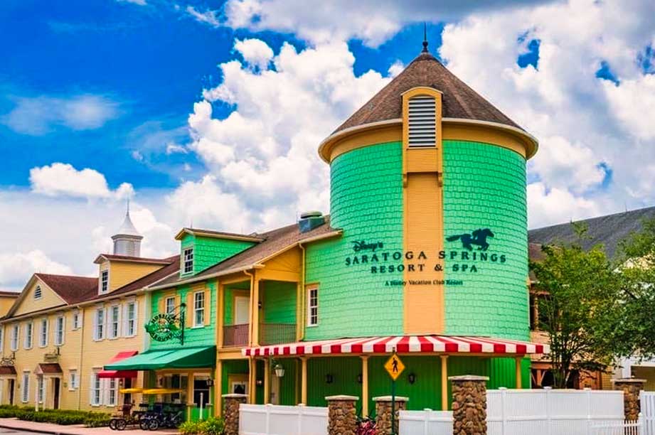 Saratoga Springs front of building