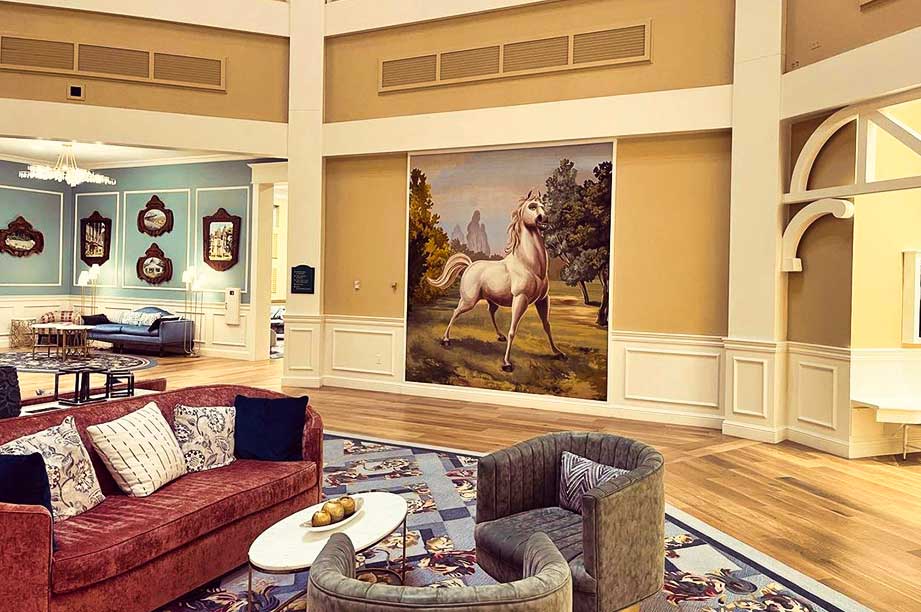 Saratoga springs lobby