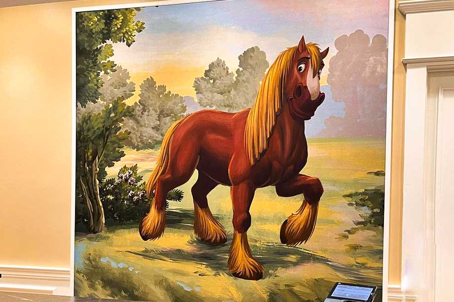 Saratoga springs lobby art