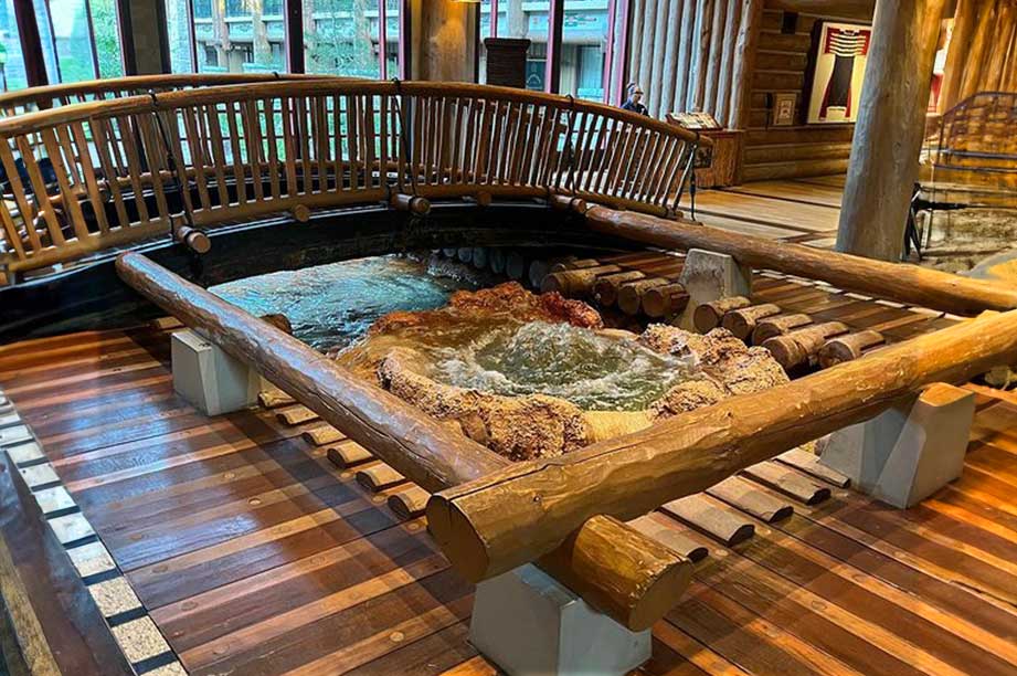 Copper Creek Lobby Geyser