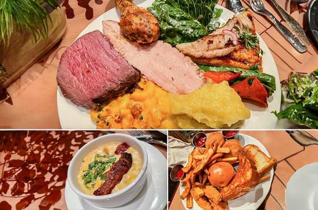 Dinner Entres at Storytellers Cafe