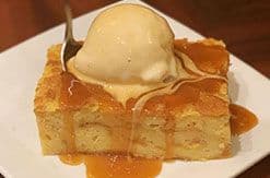 Bread pudding at Ohana